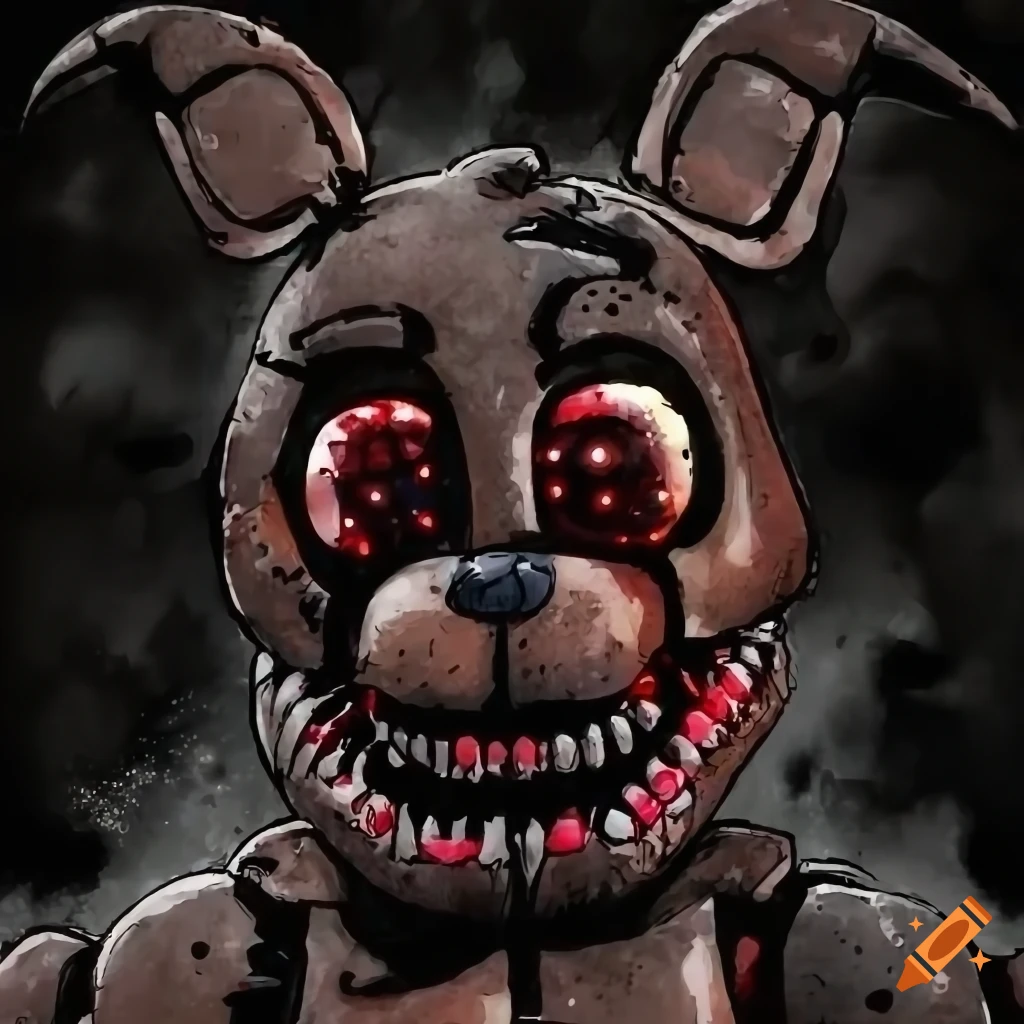 Nightmare Bonnie drawing