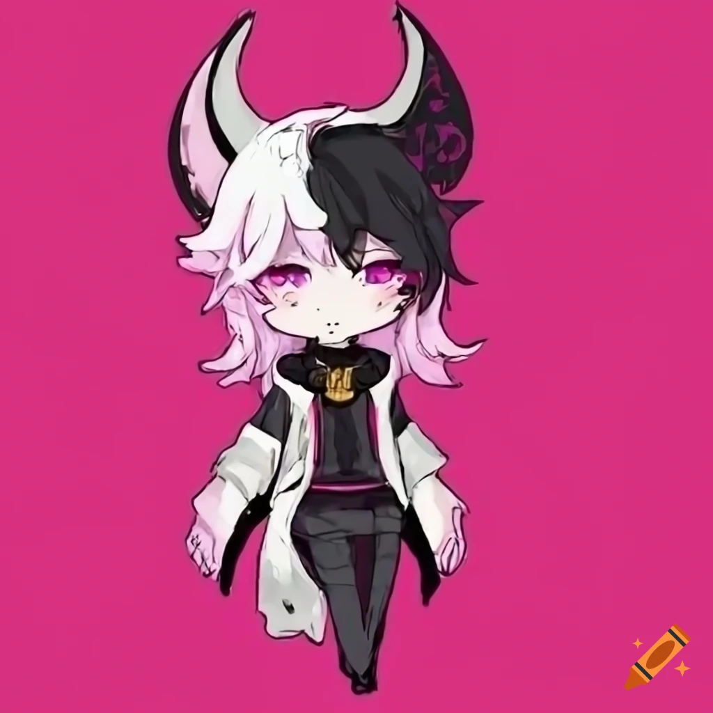 black demon•, gacha outfit