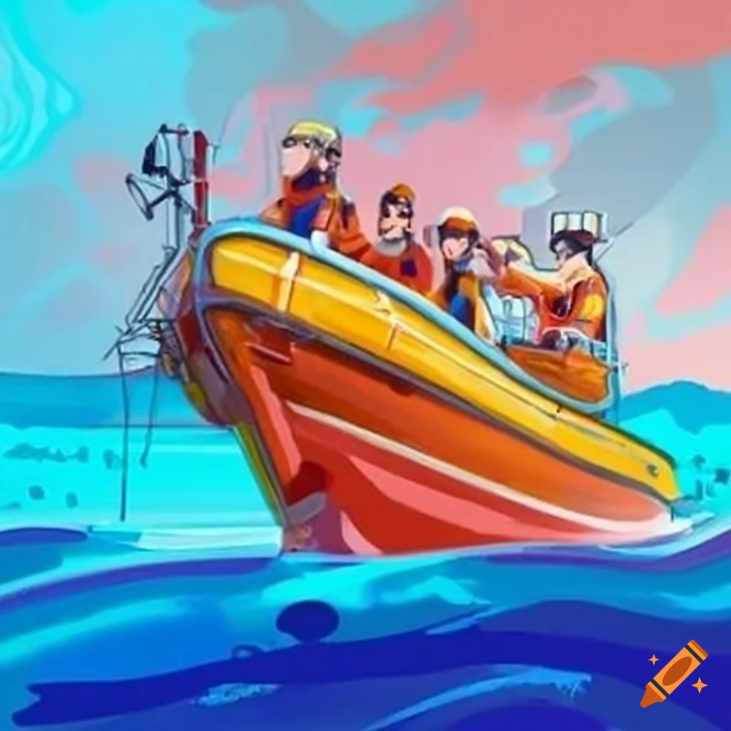 image of a card game called Lifeboat Present Players