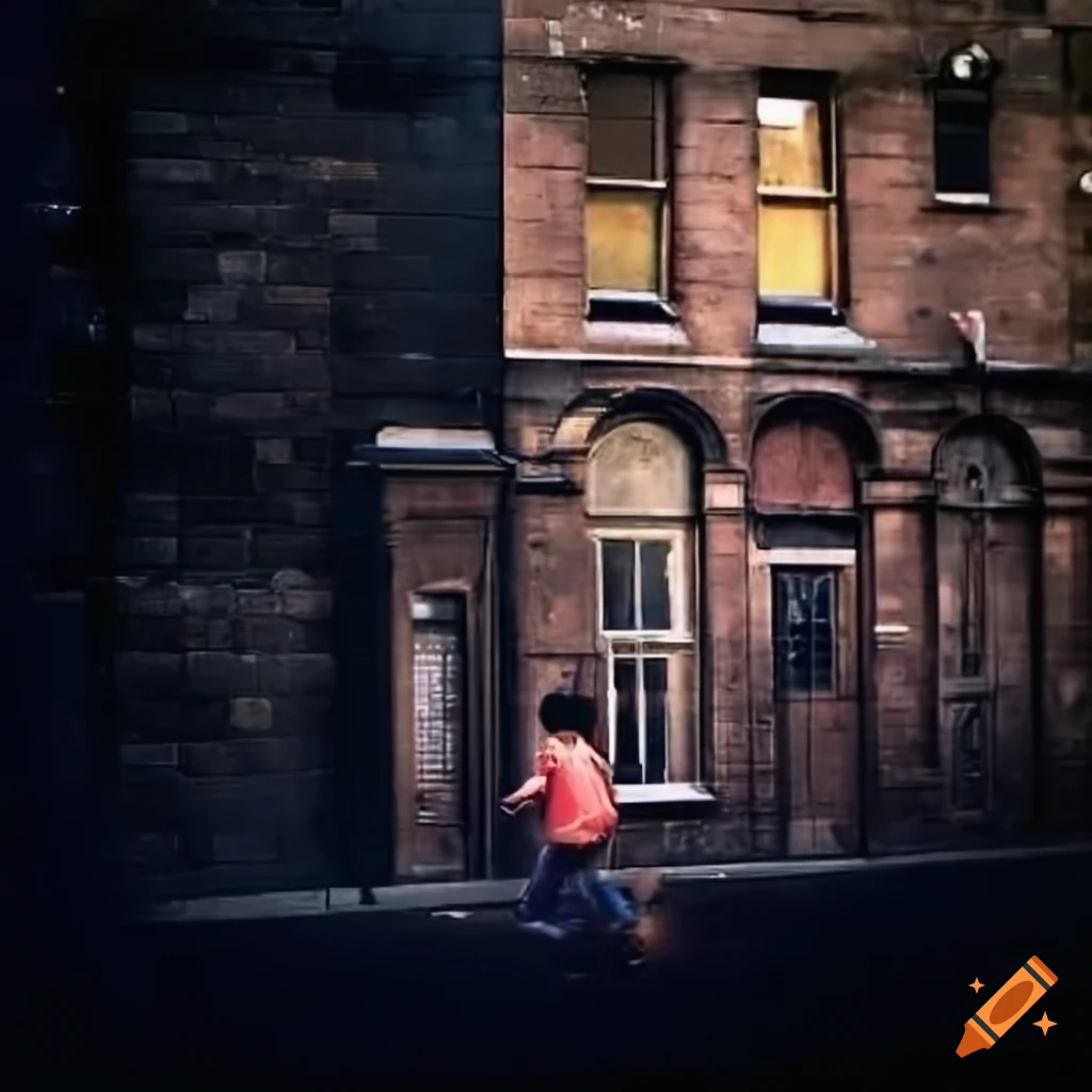 Photorealistic depiction of beasley street in 1970s manchester on Craiyon