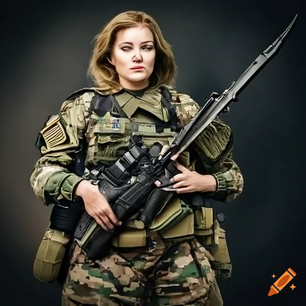 image of a powerful female warrior