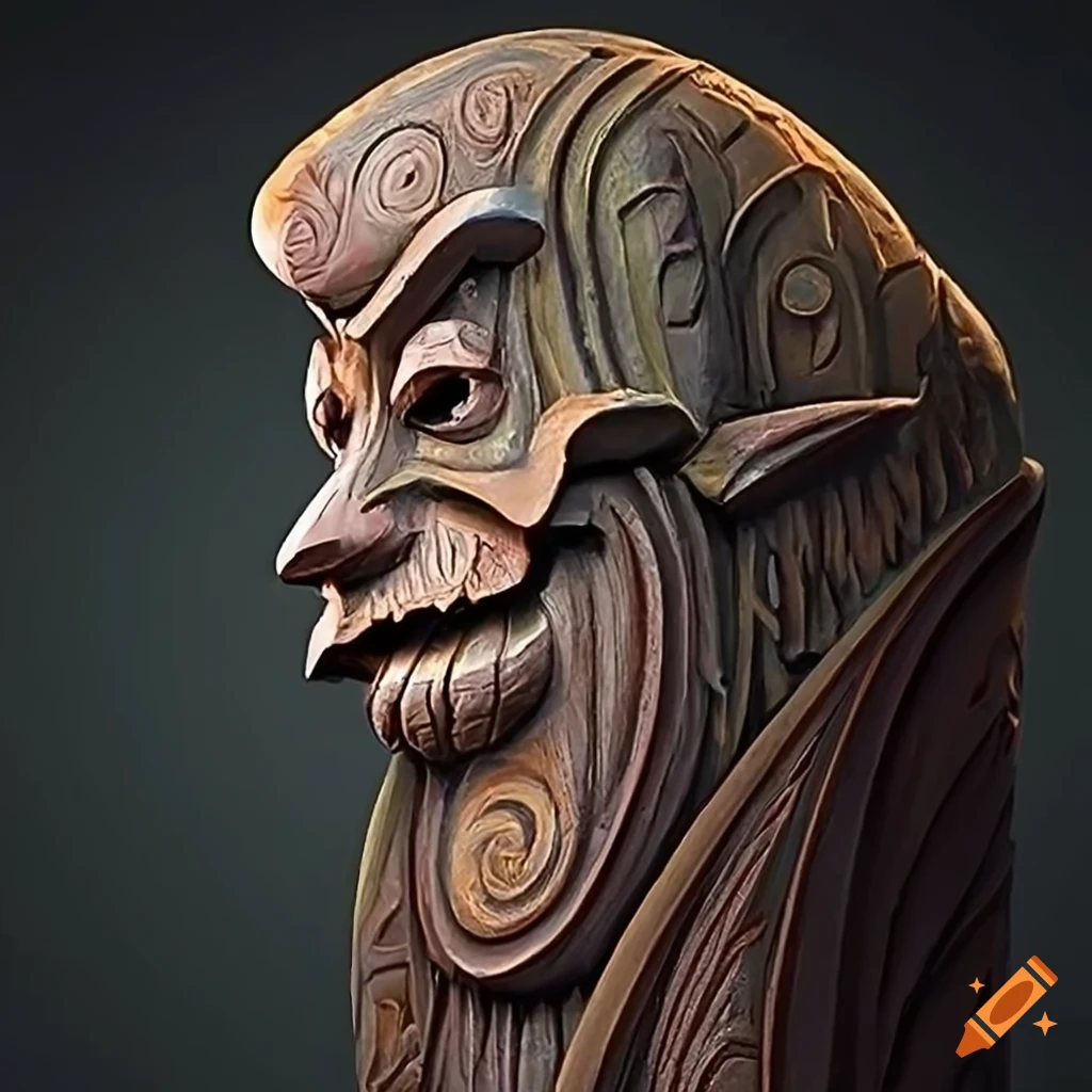 detailed sculpture inspired by Zelda game