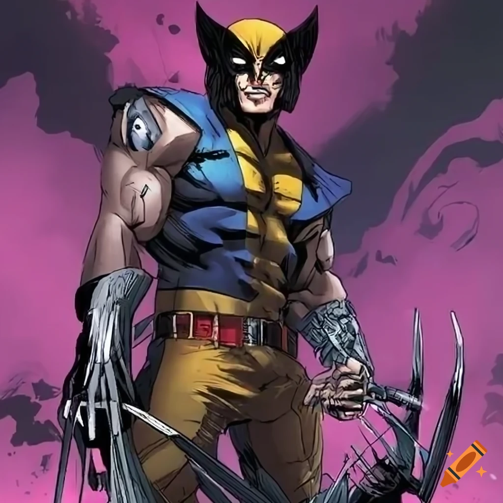 cyberpunk version of Wolverine