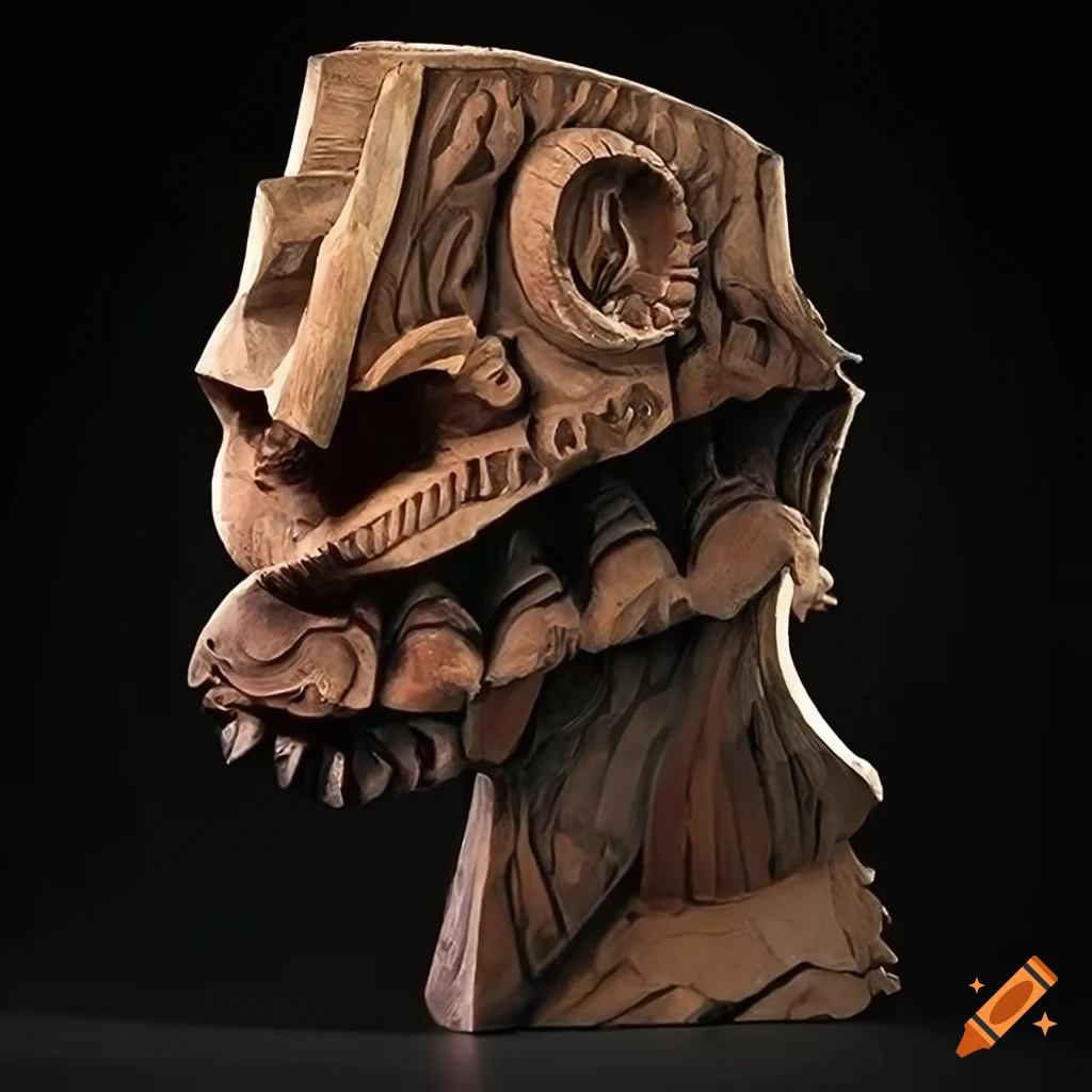 Detailed architectural sculpture with stunning composition on Craiyon