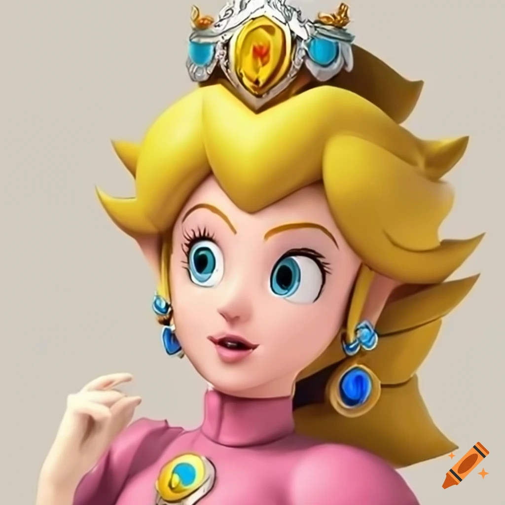 Link and princess peach changing costumes in a lavish dressing room