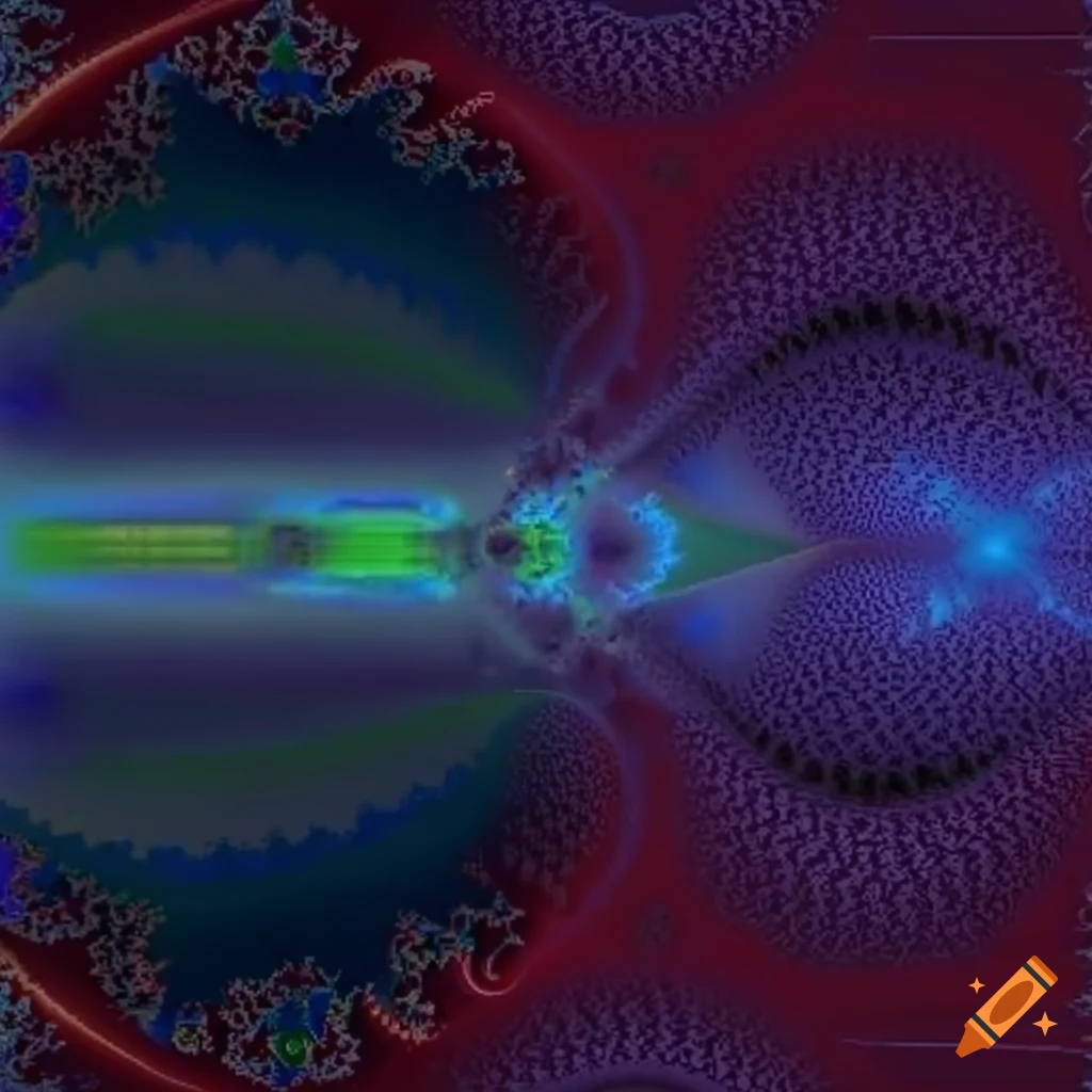 x-ray image of a Mandelbrot fractal