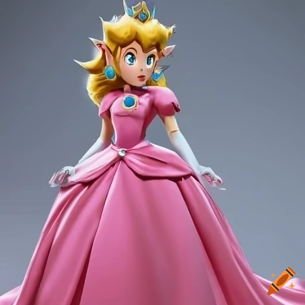 Princess Peach Super Smash Bros Doll Dress
