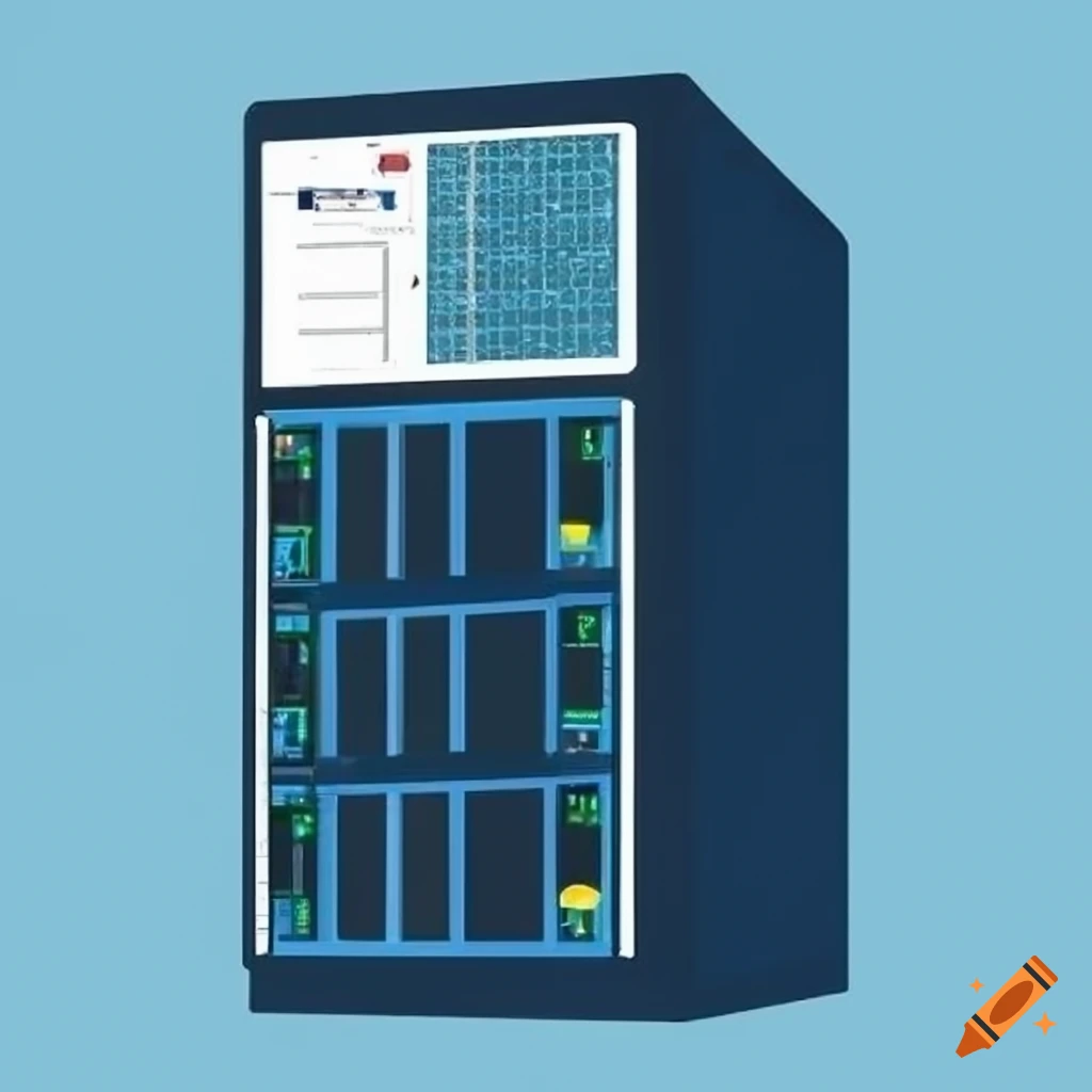 Illustration of optimal server compatibility on craiyon