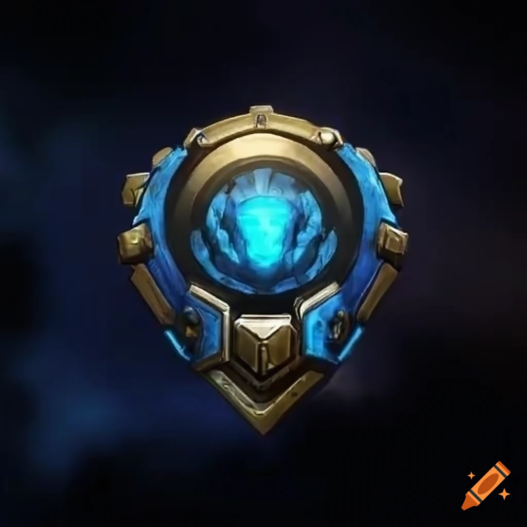 hybrid of Halo 3 medals and Starcraft logo