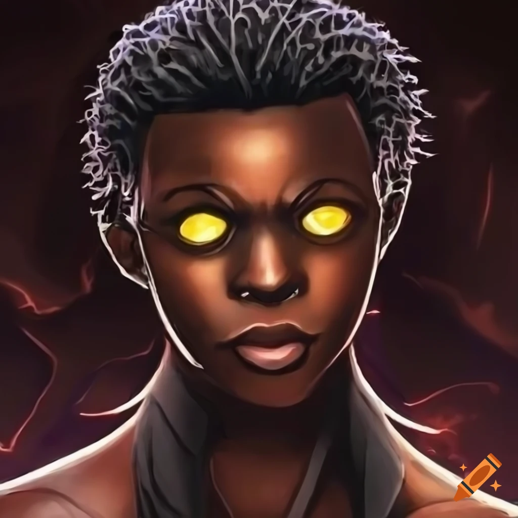 artwork depicting Kweku, the spider god