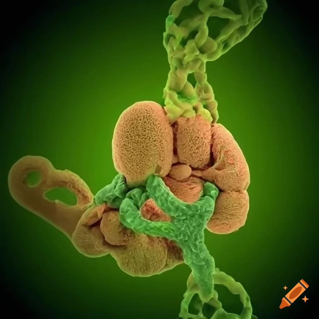Spliceosome Processing Rna In Front Of An Arabidopsis Flower spliceosome-processing-rna-in-front-of-an-arabidopsis-flower