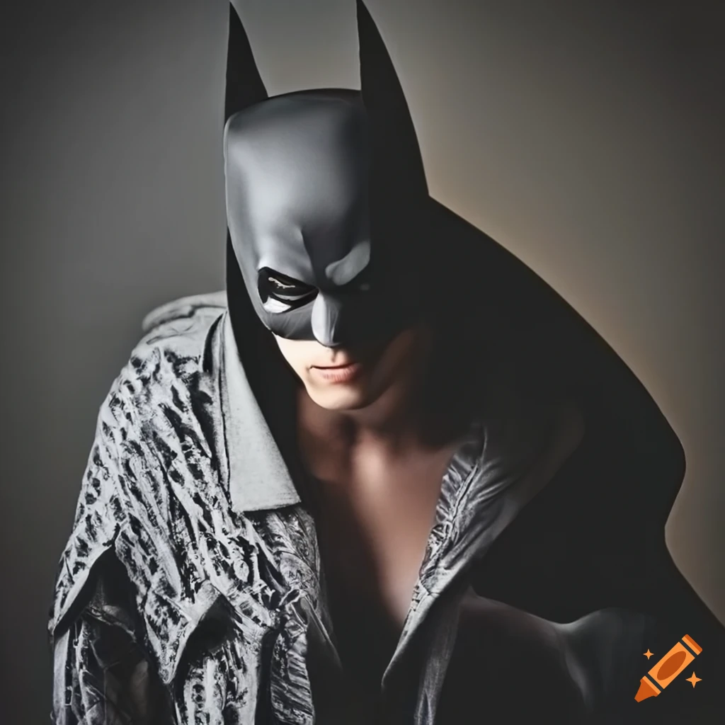illustration of Batman in pajamas