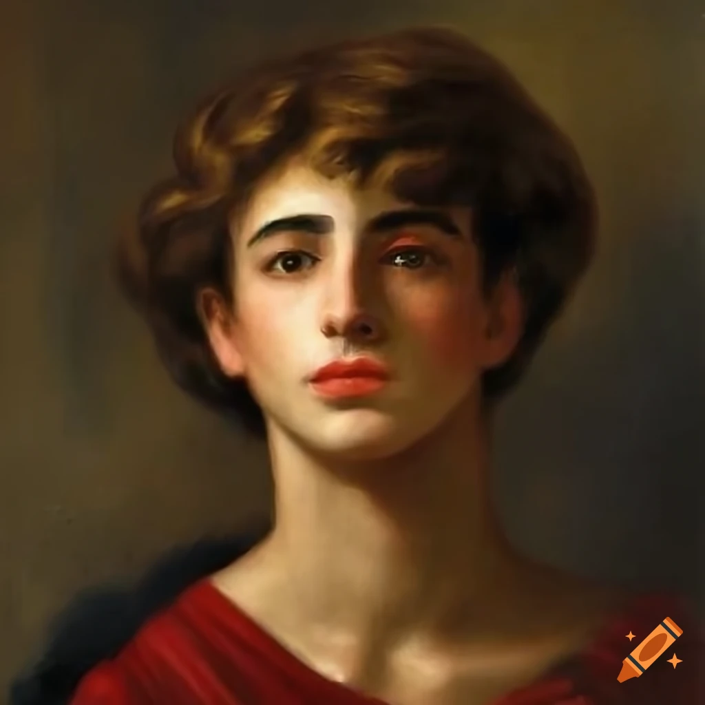 Detailed Painting Of The Greek God Of Beauty On Craiyon