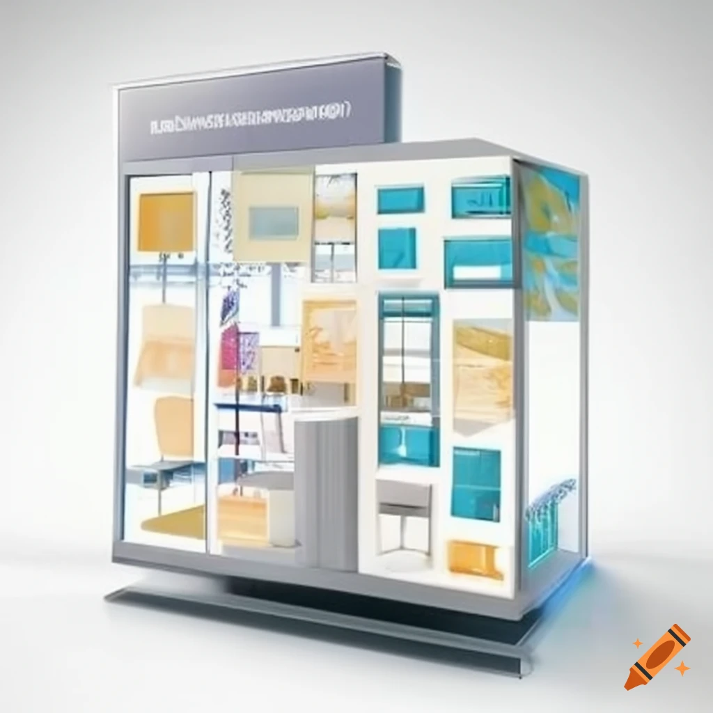 stand design unit for business exhibition