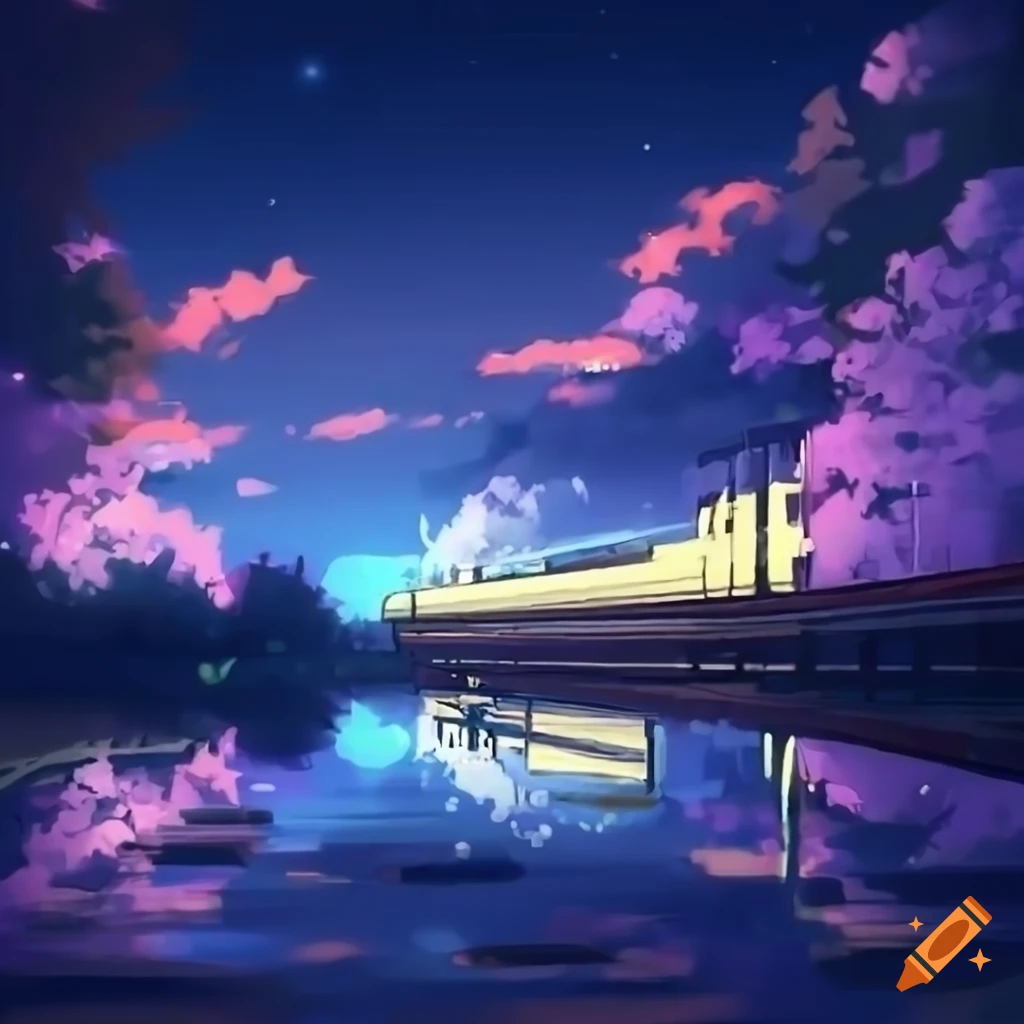 Anime Landscape by SilentEmotionn on DeviantArt-demhanvico.com.vn