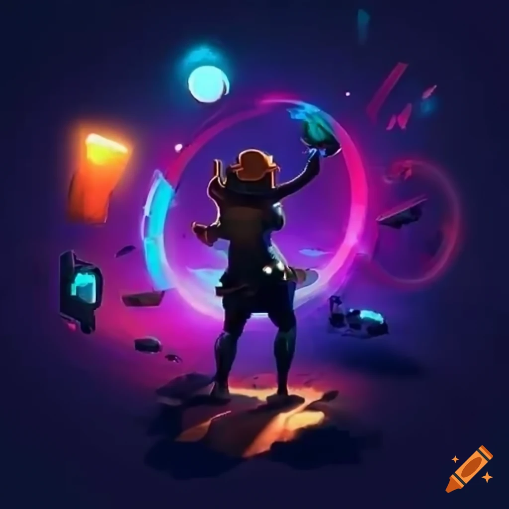 Image Representing A Multiplayer Game Hosting On Craiyon