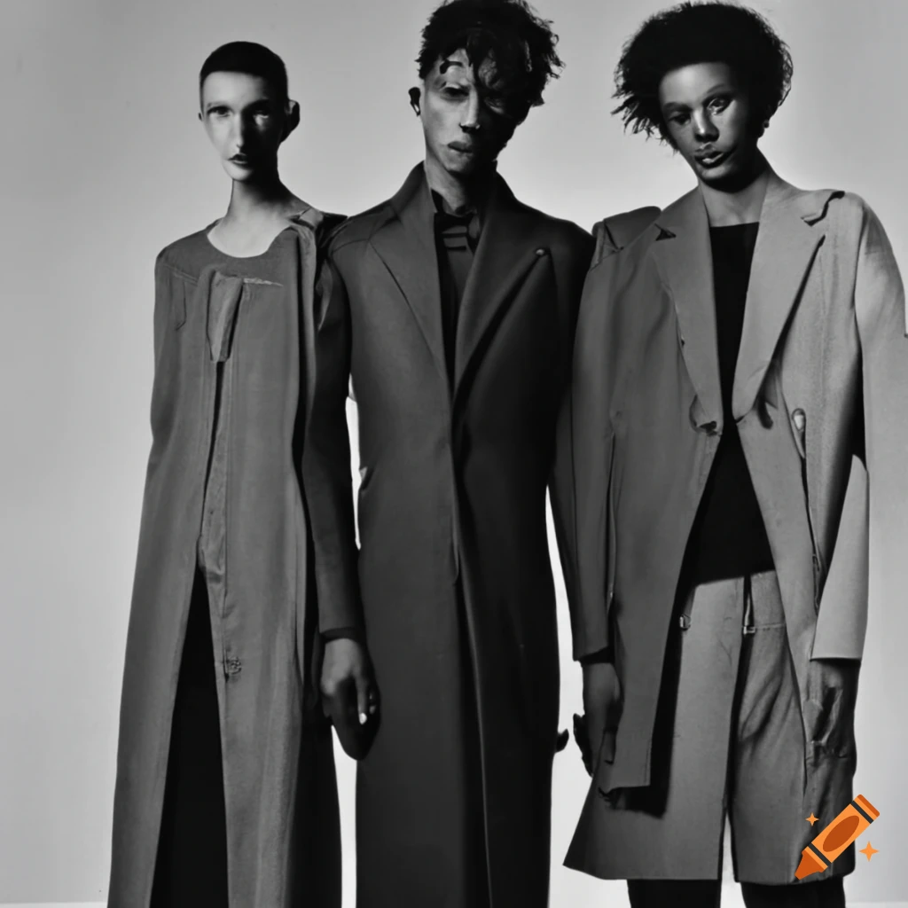 HD photo of Helmut Lang duct tape menswear