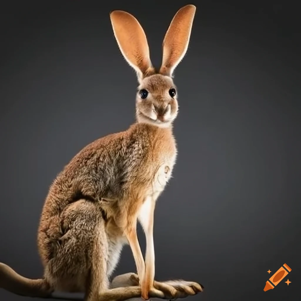 image of a bunny kangaroo hybrid