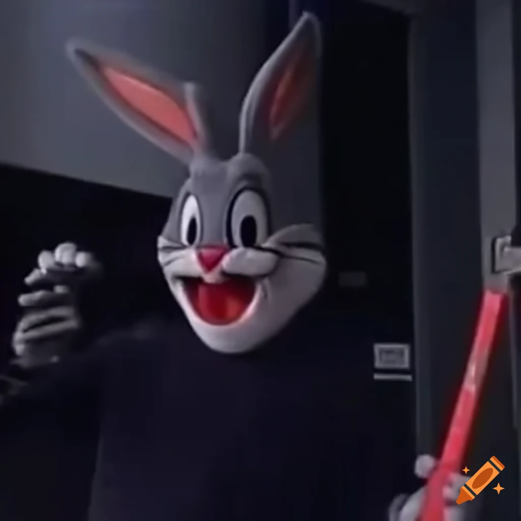 Bugs Bunny Holding A Book Coloring Pages Free