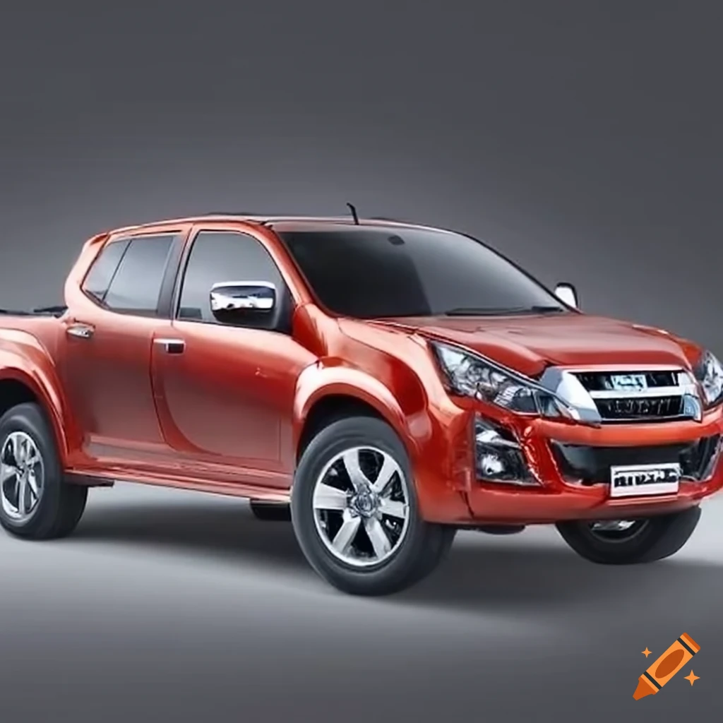 Isuzu sports car on Craiyon