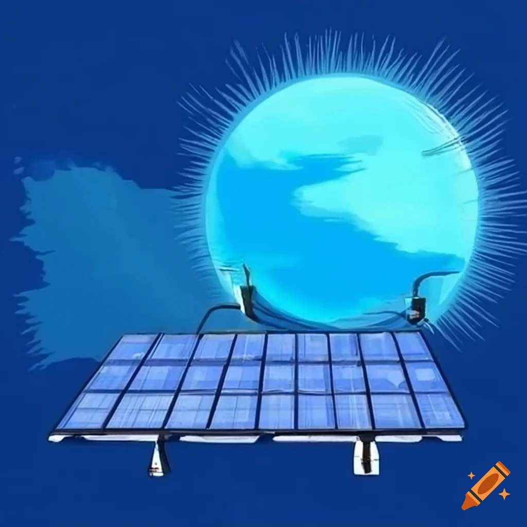 solar panel installation for aqua farm