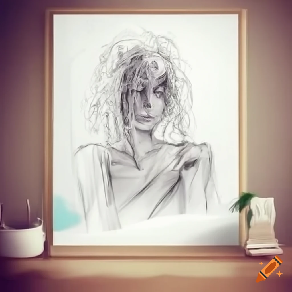 Computer display with names on screen on Craiyon