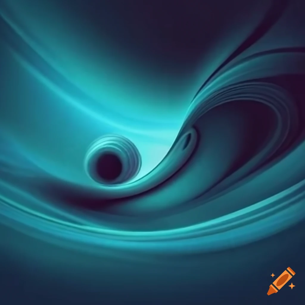artwork depicting music flowing like the wind