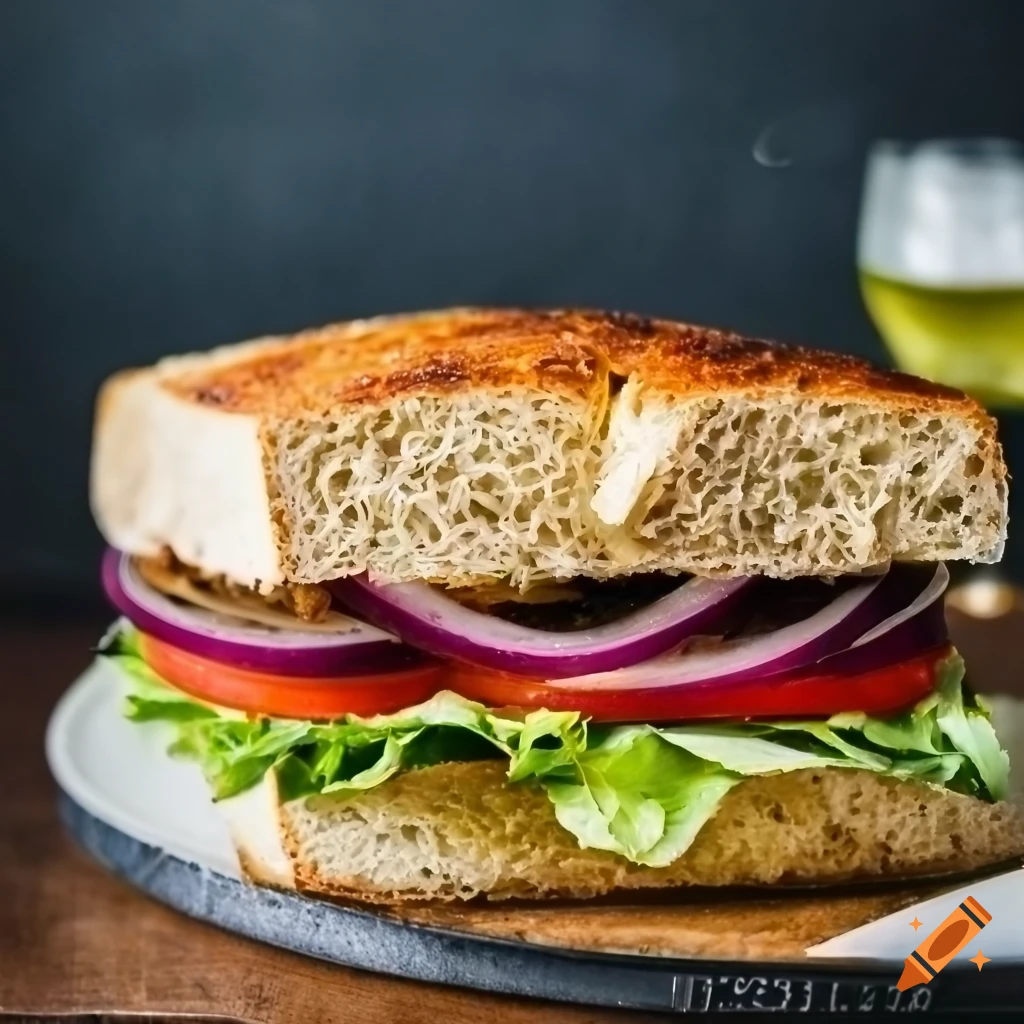 photo of a delicious sandwich