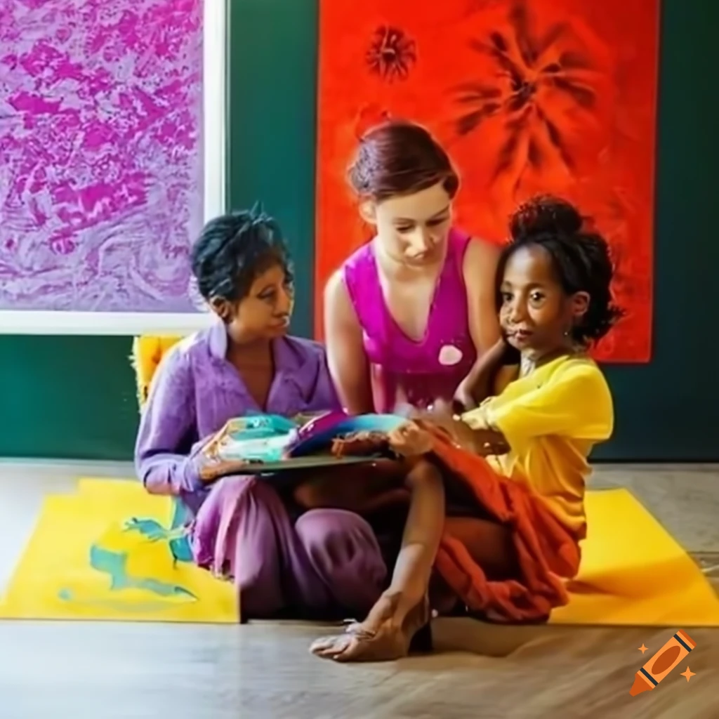 Image representing the concept of creativity and interaction on Craiyon