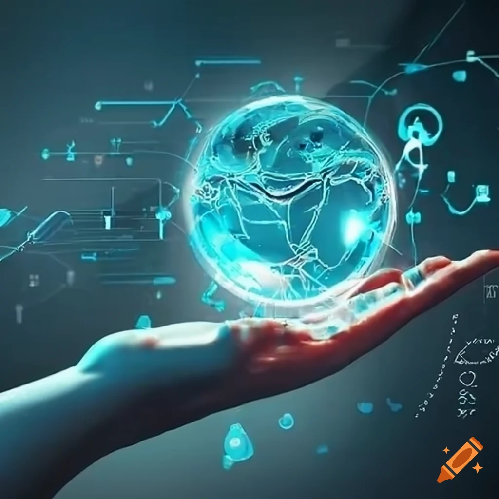 Sustainable Digital Technology Concept On Craiyon