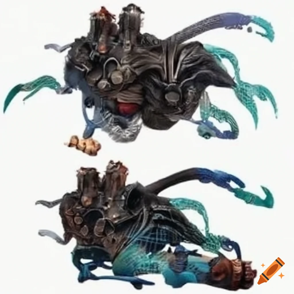 Game components for an awesome gaming experience on Craiyon