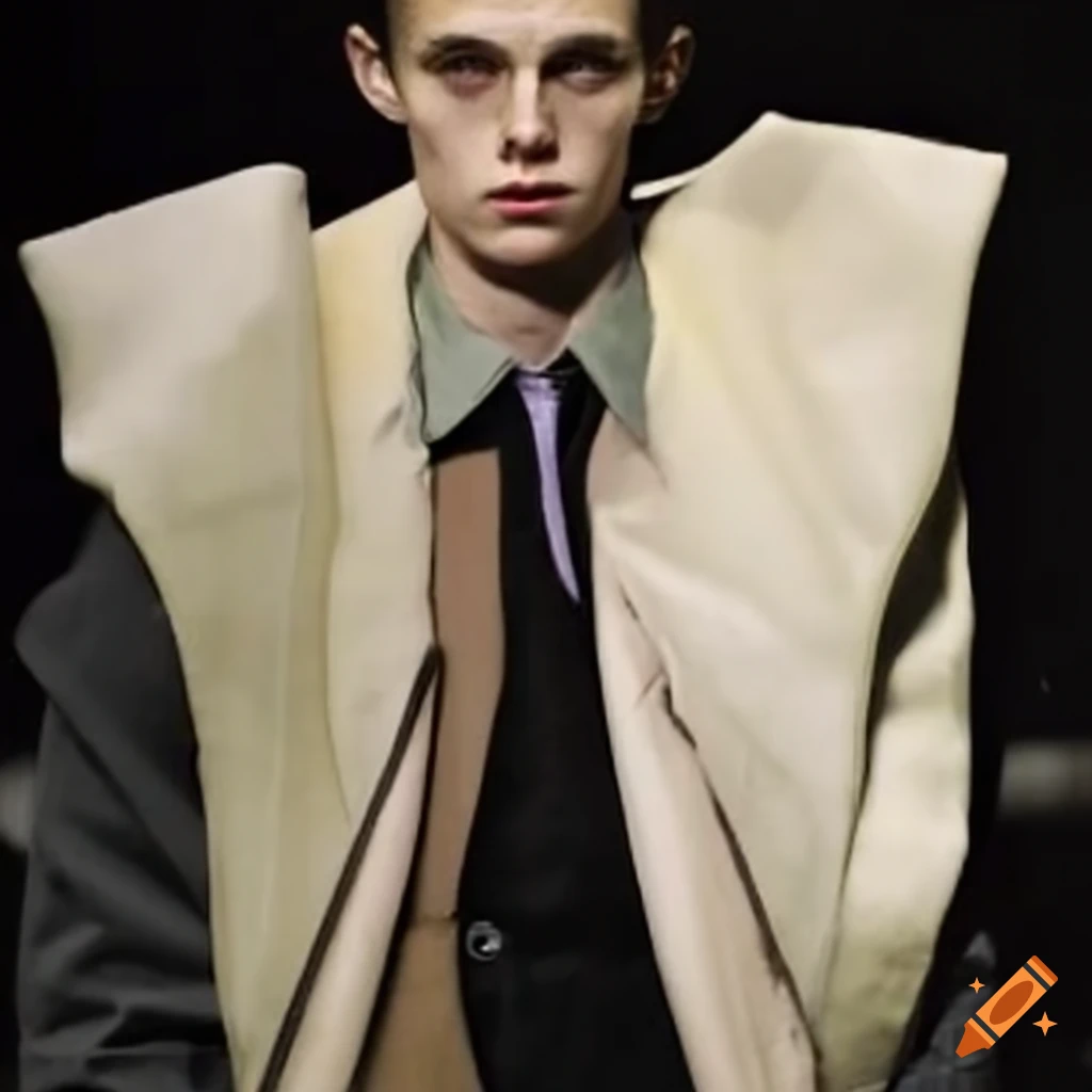 Martin Margiela duct tape menswear photo