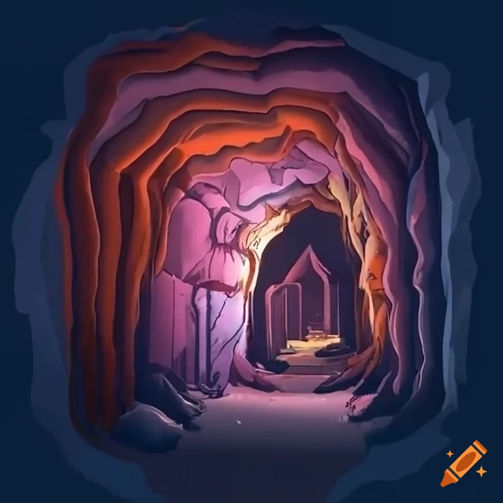 BACKGROUND - Stylized Cave 1 in 2D Assets - UE Marketplace