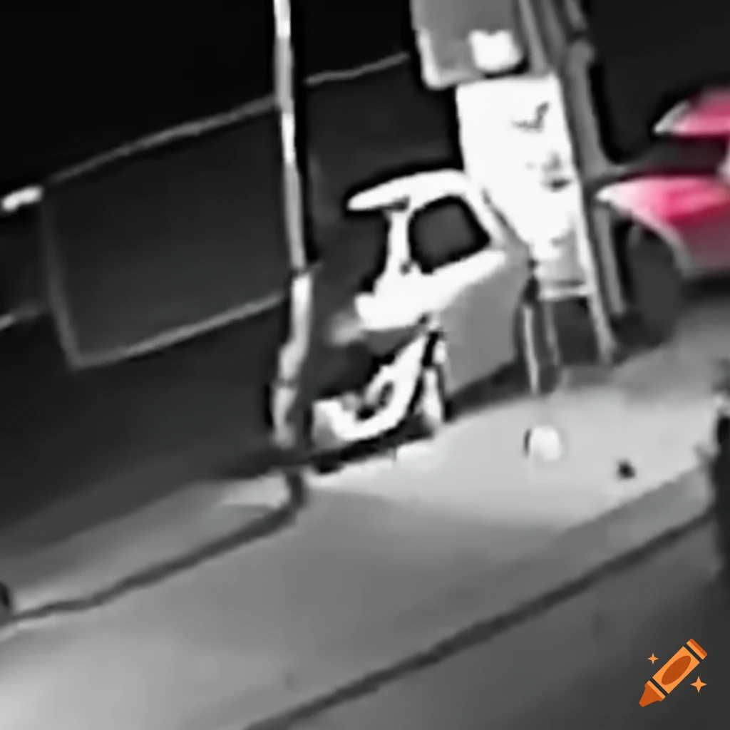 cctv footage of a gas station store