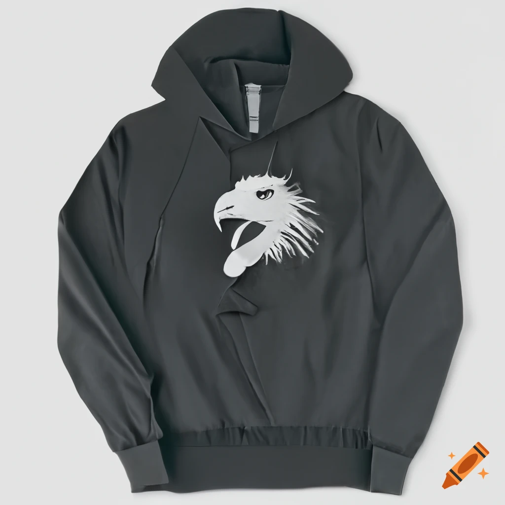creative illustration of an eagle