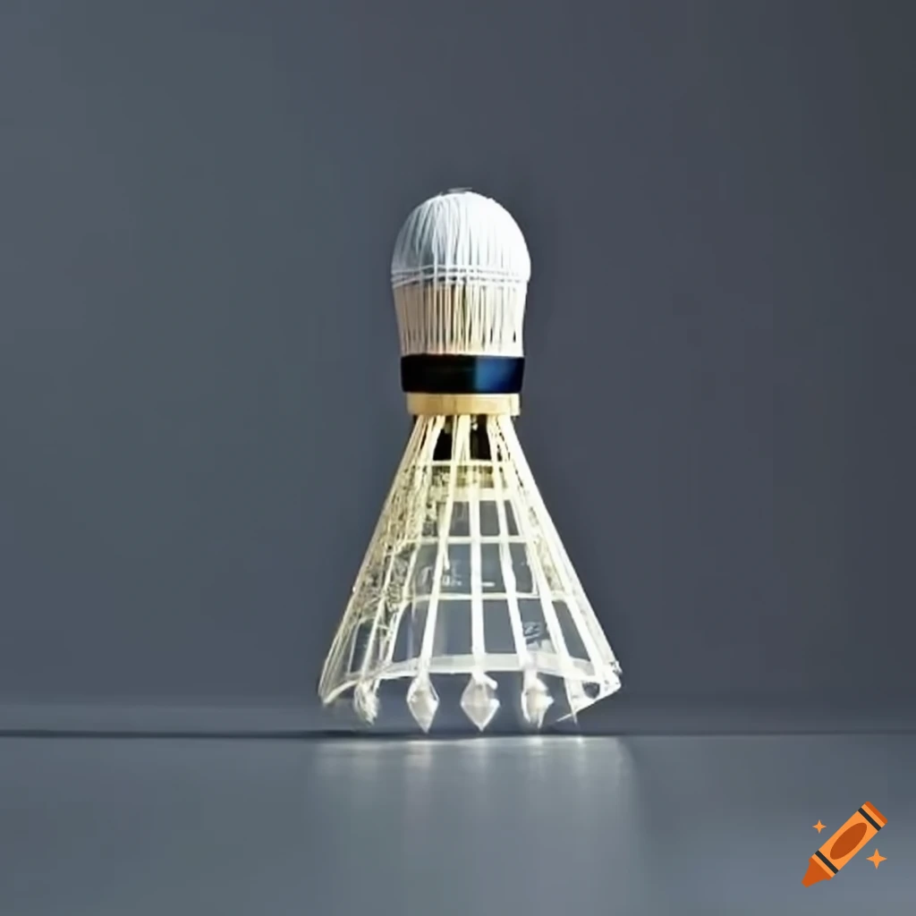 shuttlecock in motion