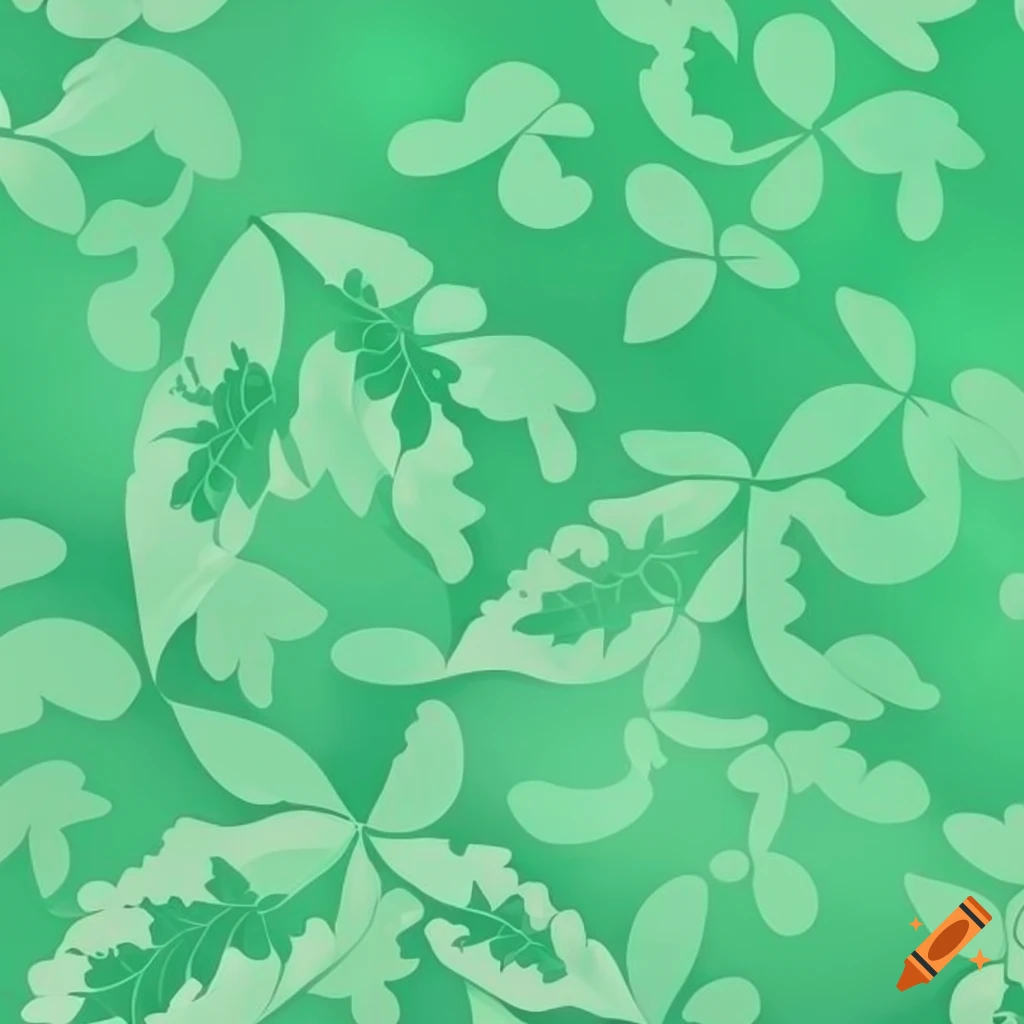 Pastel background with vines patterns