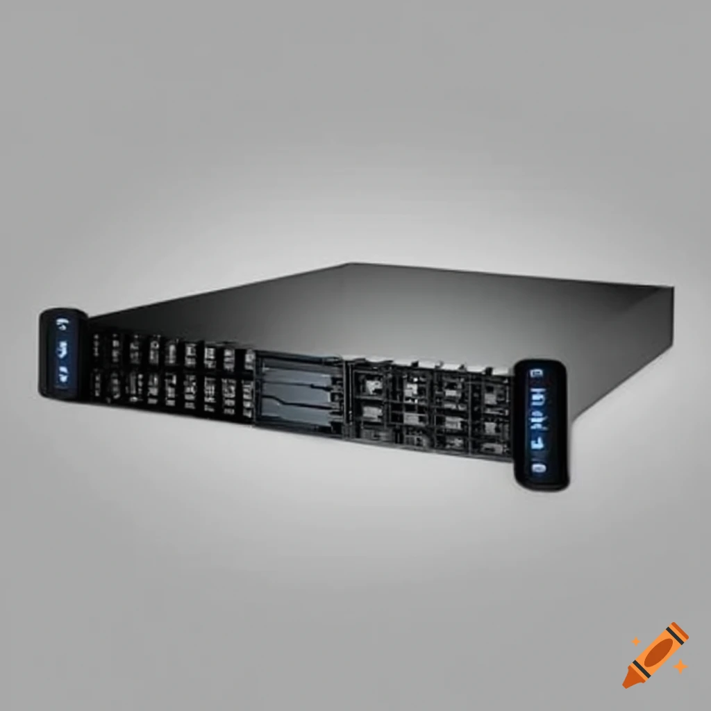 image of powerful remote servers