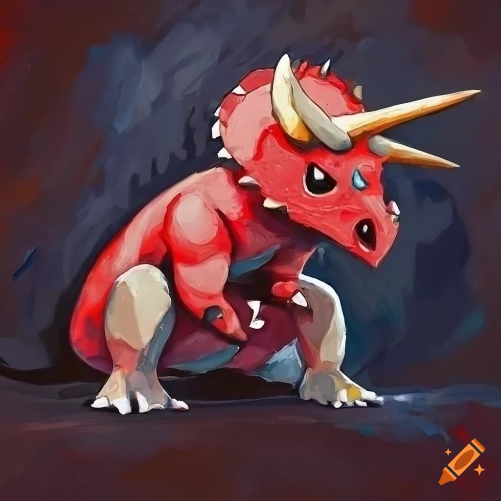 young demon dragon on Craiyon
