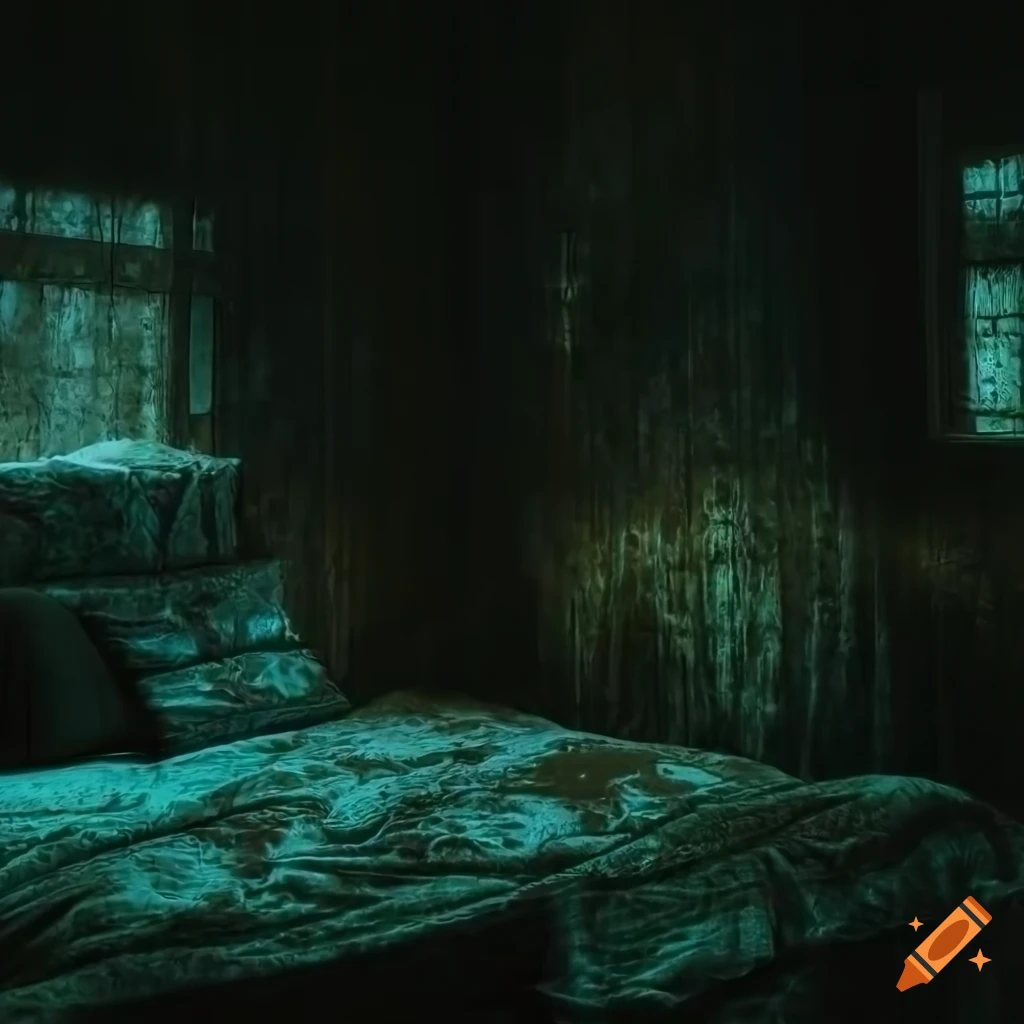 Dark Bedroom Background