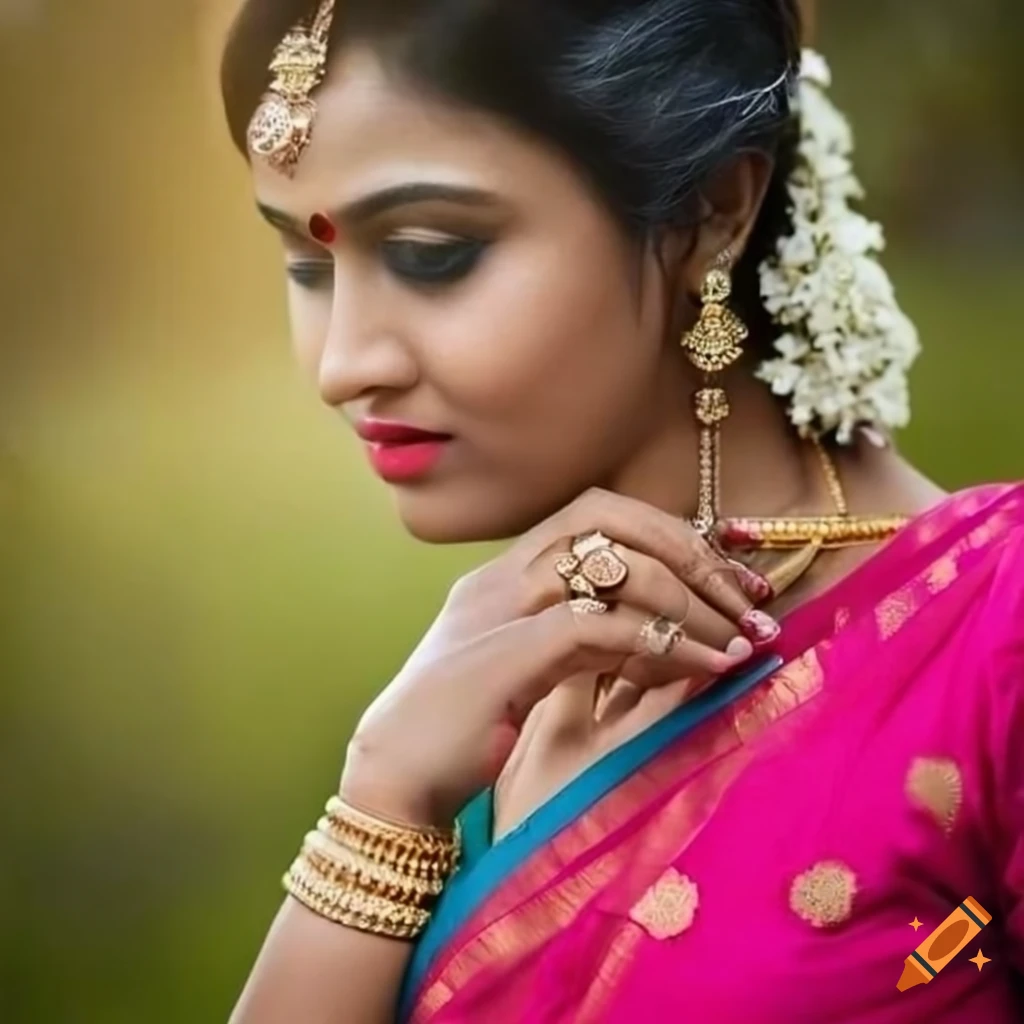 Gorgeous South Indian Hairstyles for Thick Long Hair