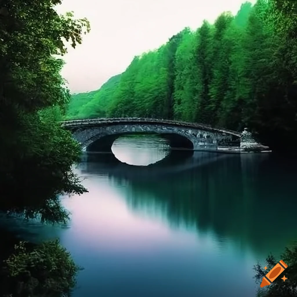 picture of a bridge over a river
