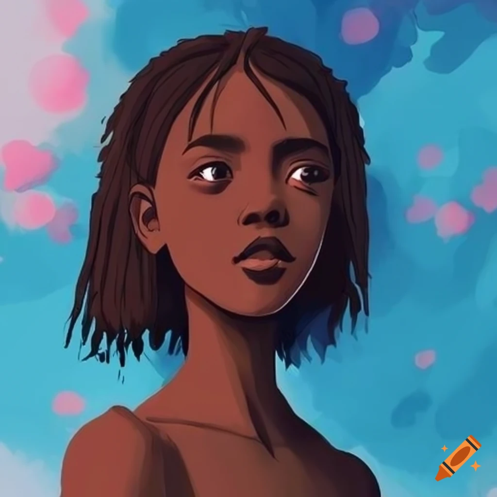 illustration-of-a-girl-with-dark-brown-skin-in-studio-ghibli-style