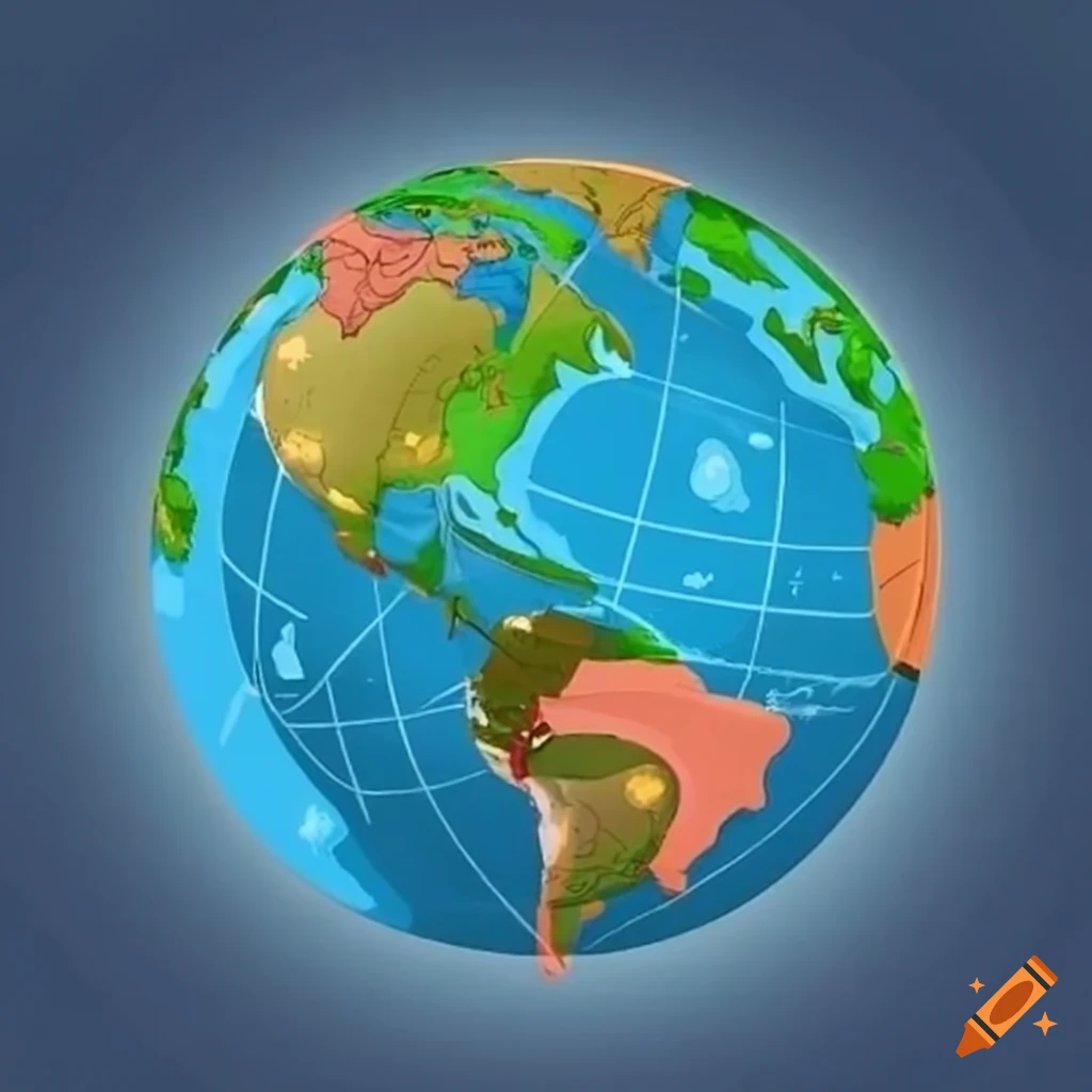 historical world globe for kids book