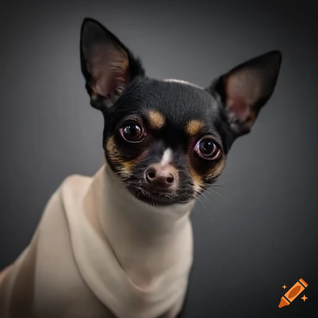 computer scientist with a chihuahua