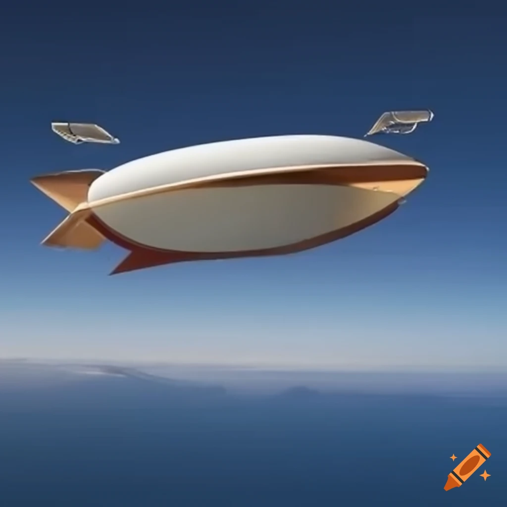 fantastical airship concept art