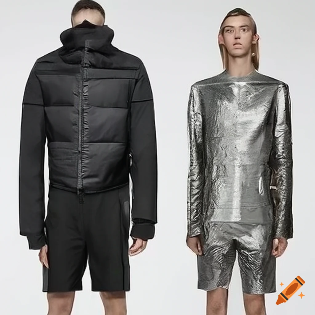 photo of Helmut Lang duct tape menswear