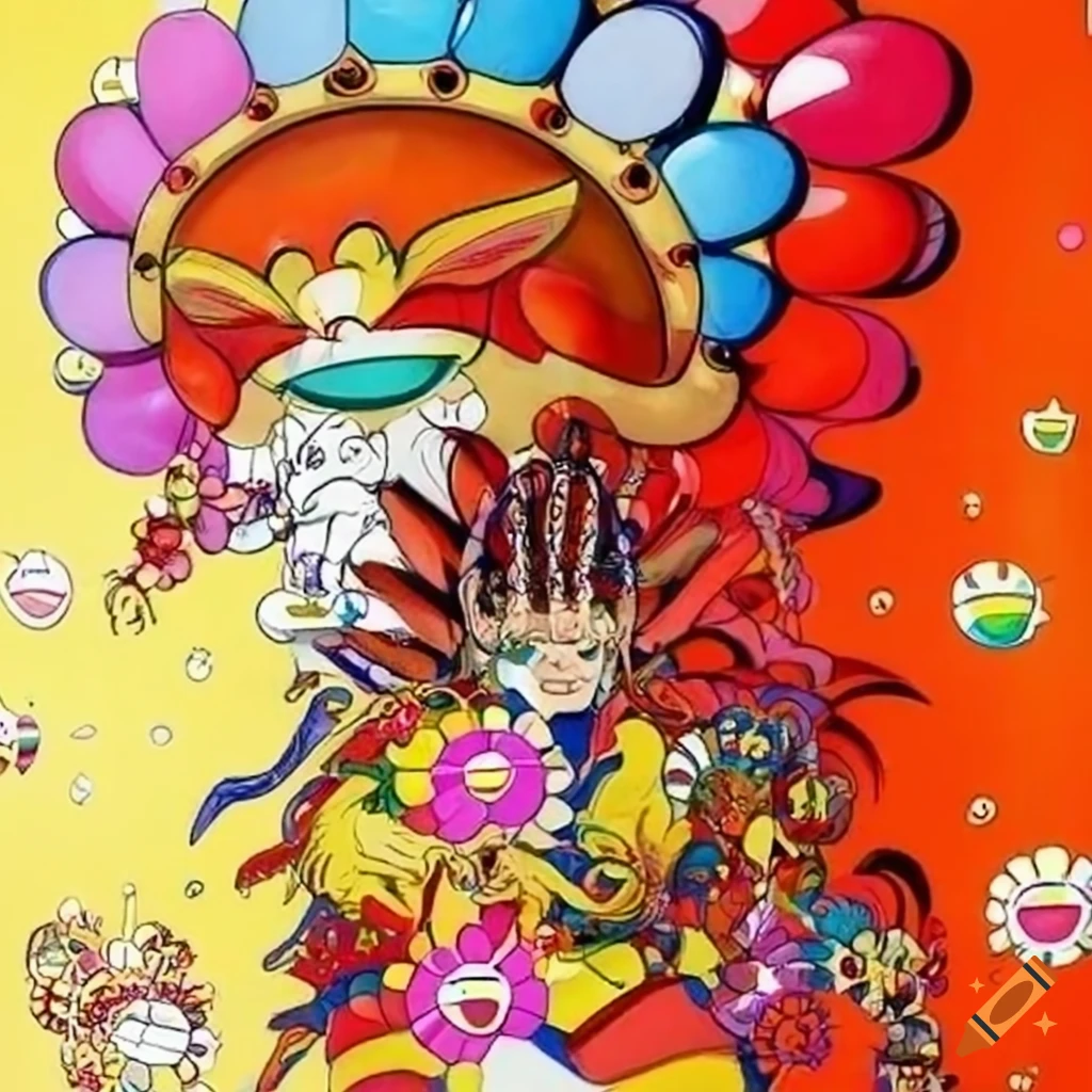 Illustration of sun wukong by alan aldridge, chiho aoshima, takashi