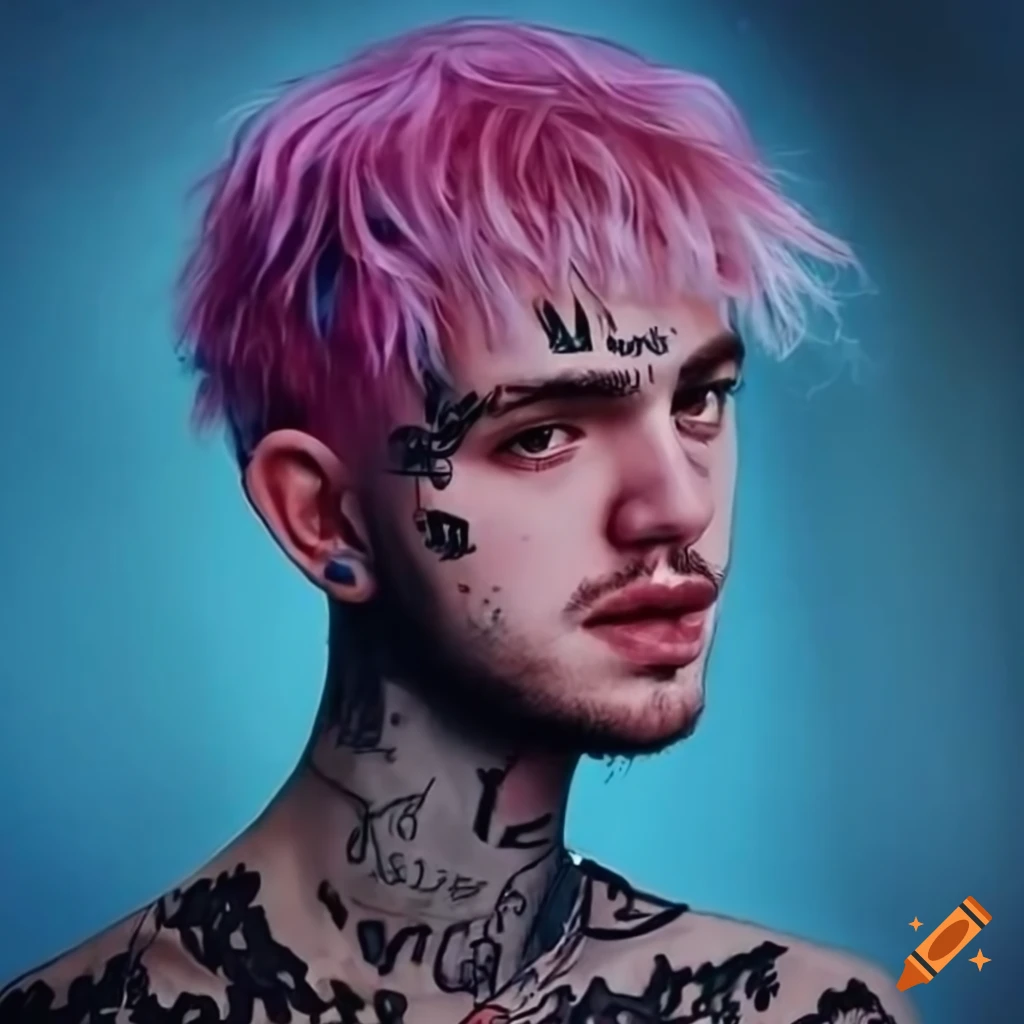 realistic-lil-peep-artwork-in-adventure-time-style