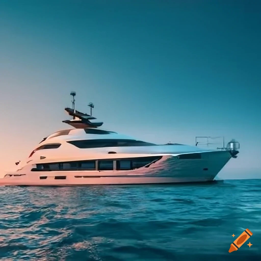 yacht sailing on the sea